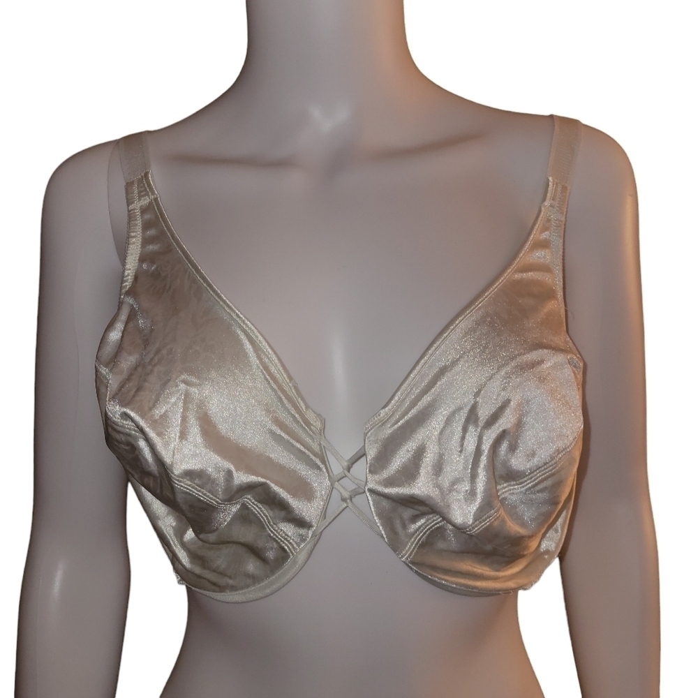 Vanity Fair White Bra 36DD Underwire